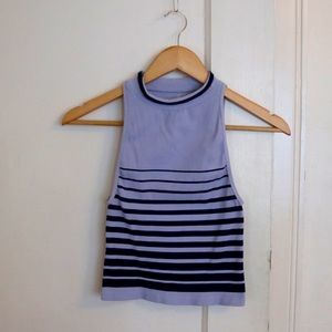 Cute Free People Mock Neck Tank
